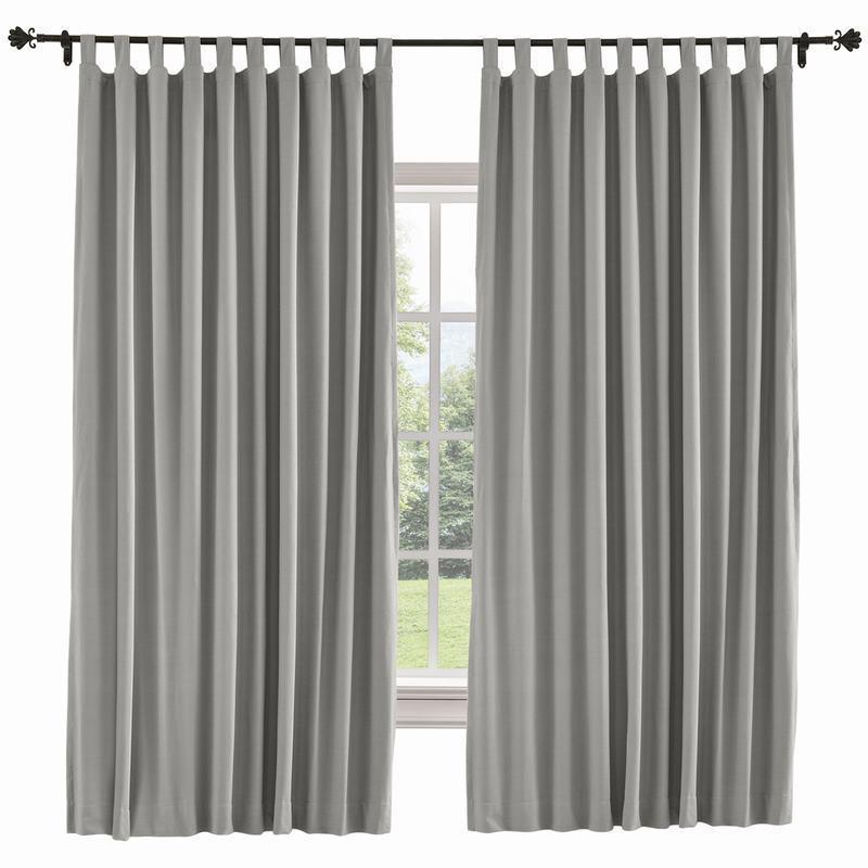 CAPRI Cotton Linen Polyester Curtain Drapery Custom