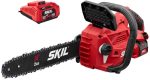 40V Chainsaw Kit Includes 2.5Ah Battery and Auto PWR Jump Charger.