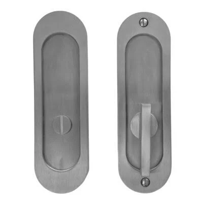 Linnea PL160R-AD-PR-PSS Pocket Door Lock - Polished Stainless Steel