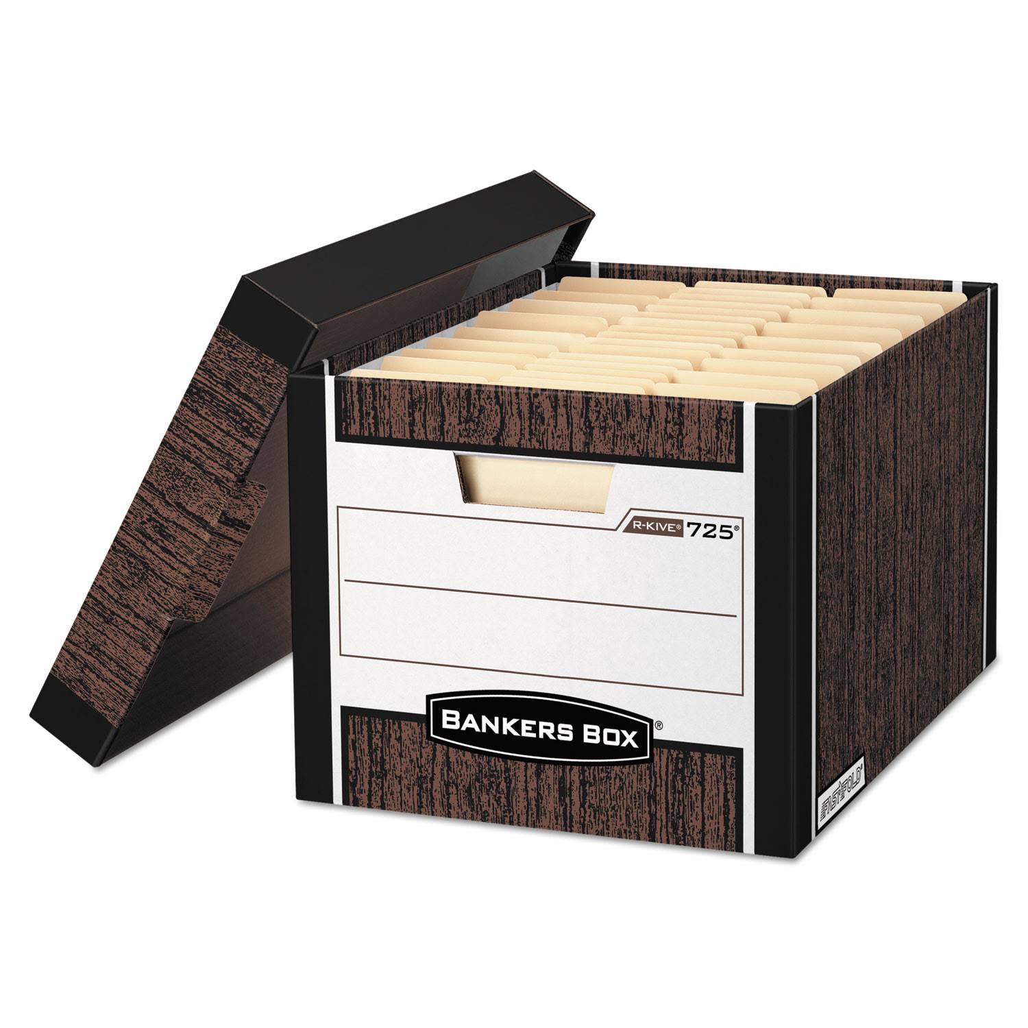 R-Kive File Storage Boxes, 15x22 x 12x22 x 10