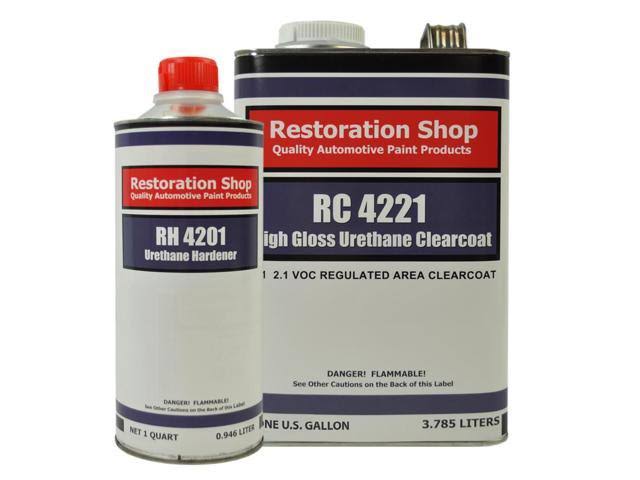 Rally Red Gallon Urethane Basecoat Clearcoat Car Auto Paint Fast Kit