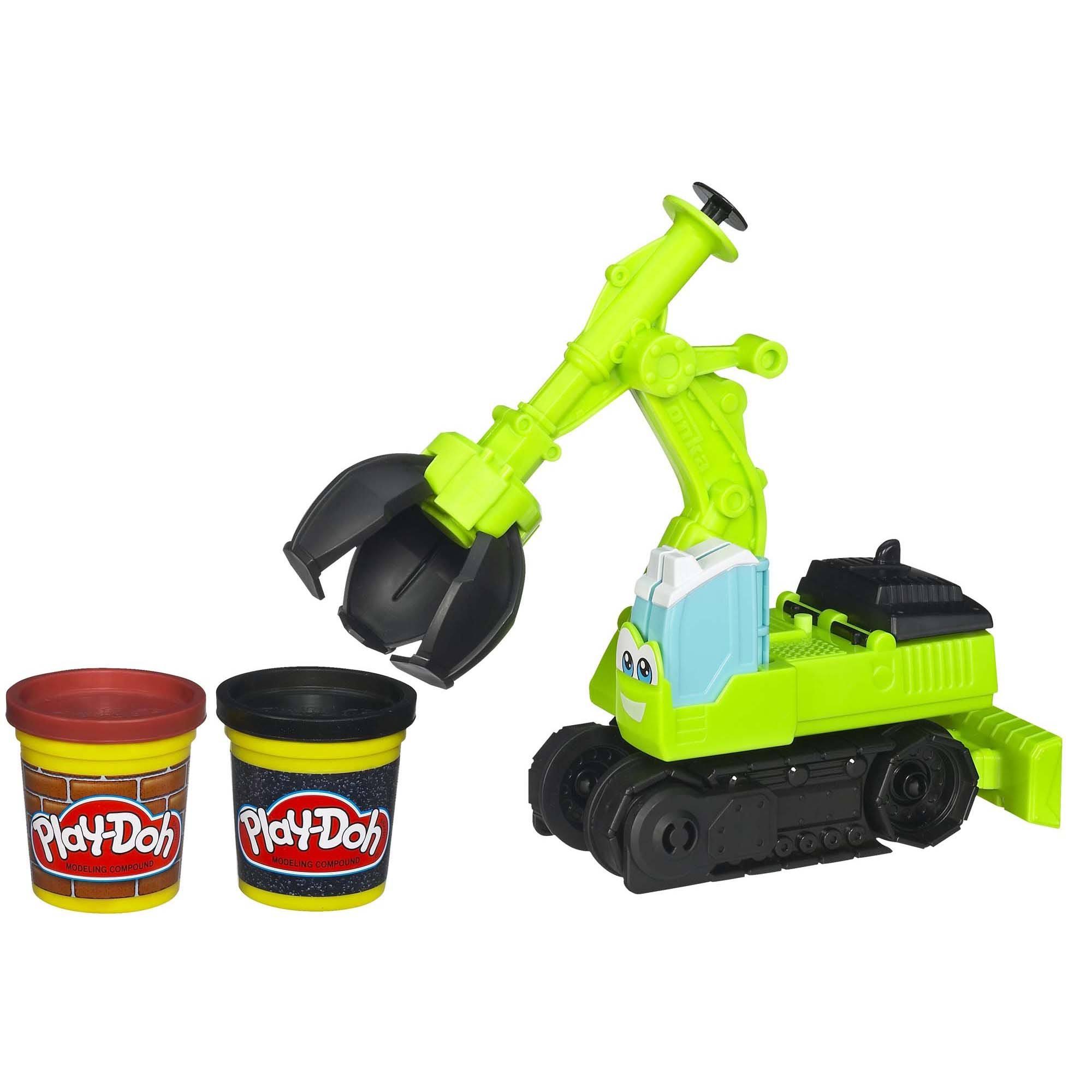 Play-Doh Diggin& Rigs Tonka Chuck FriendsCchomper the Excavator playset - Modeling dough play set - 6 oz