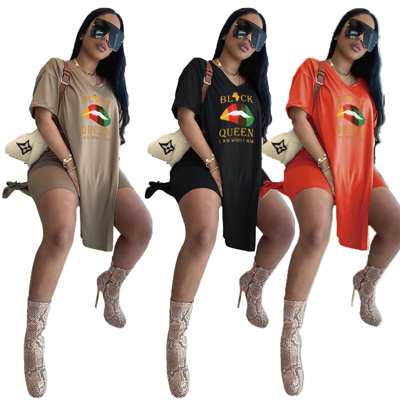 Fashion Womens V-neck casual suit MY050