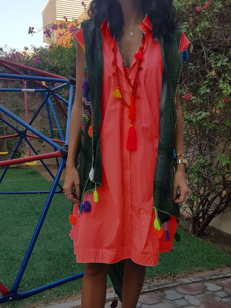 V Neck Short Sleeve Casual Dresses