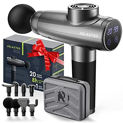 New 2021, 100 W 2500 mAh Handheld Massage Gun for Body Neck and Back