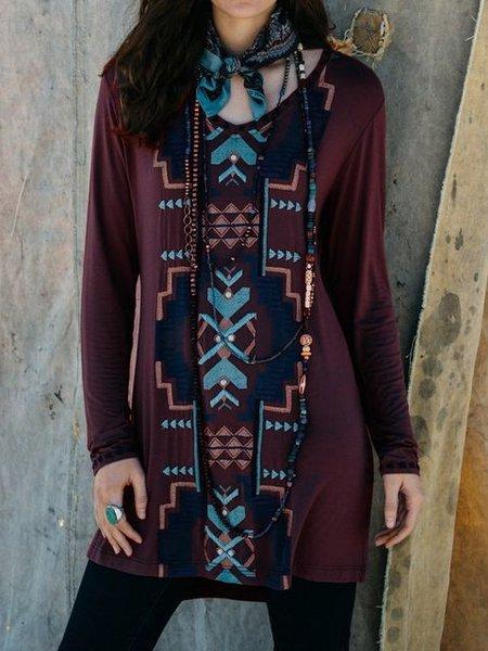 Long Sleeve Vintage Shirts & Tops