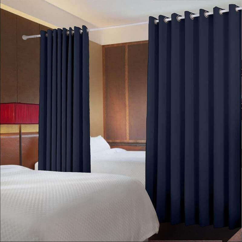 CUSTOM Antique Bronze Grommet Heavyweight Room Divider Curtain