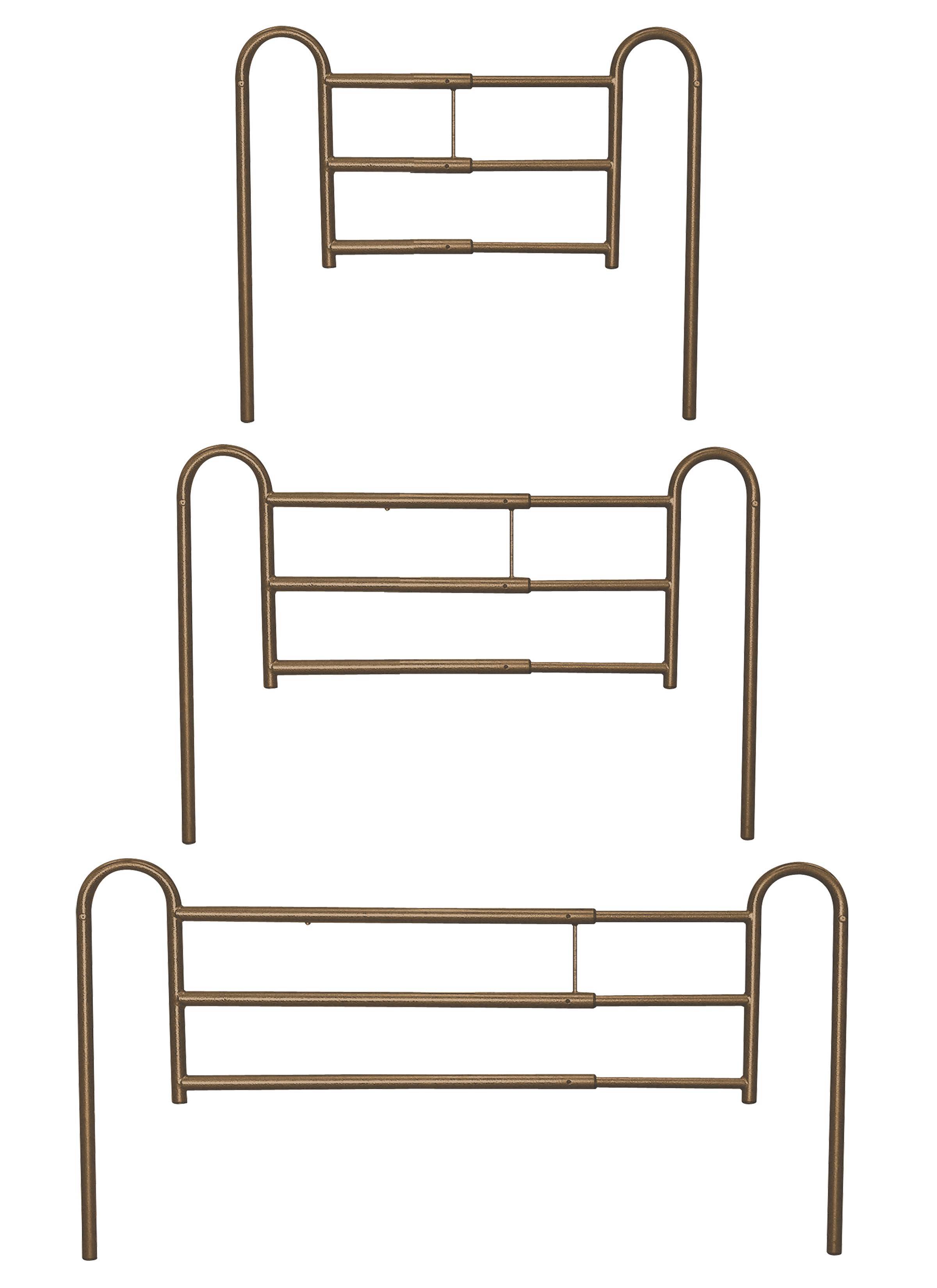 Drive Medical - Home Bed Style Adjustable Length Bed Rails