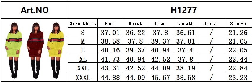 Striped Print Long Sleeve Hoody Dress