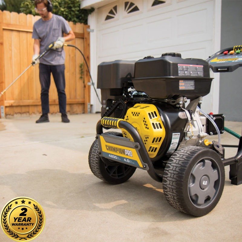 Champion Power Equipment 4200-PSI 4.0-GPM Commercial Duty Low Profile Gas Pressure Washer