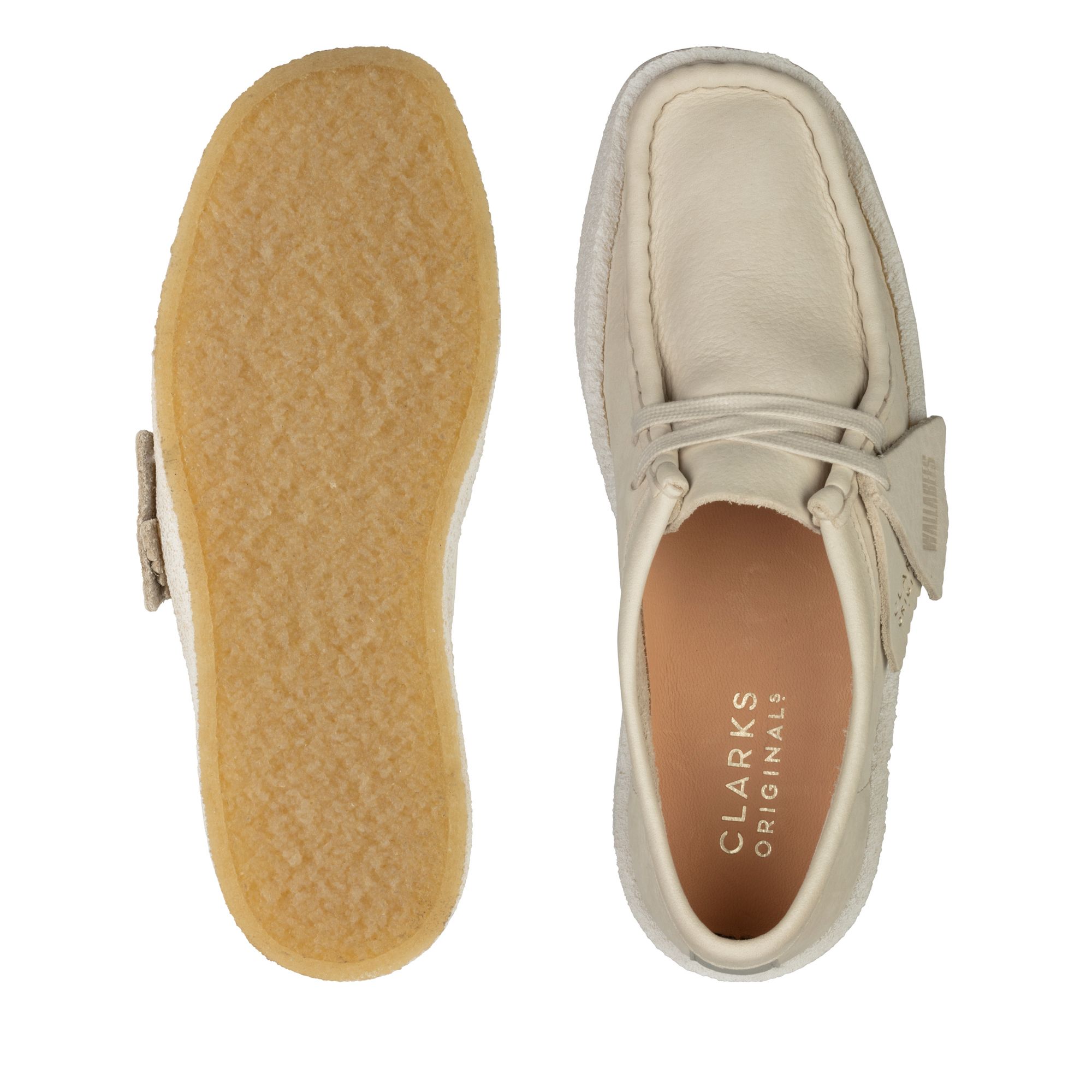 Women Wallabee Cup White Nubuck