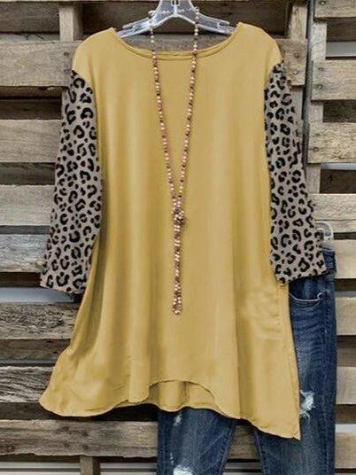 Cotton-Blend Paneled Vintage Shirts & Tops