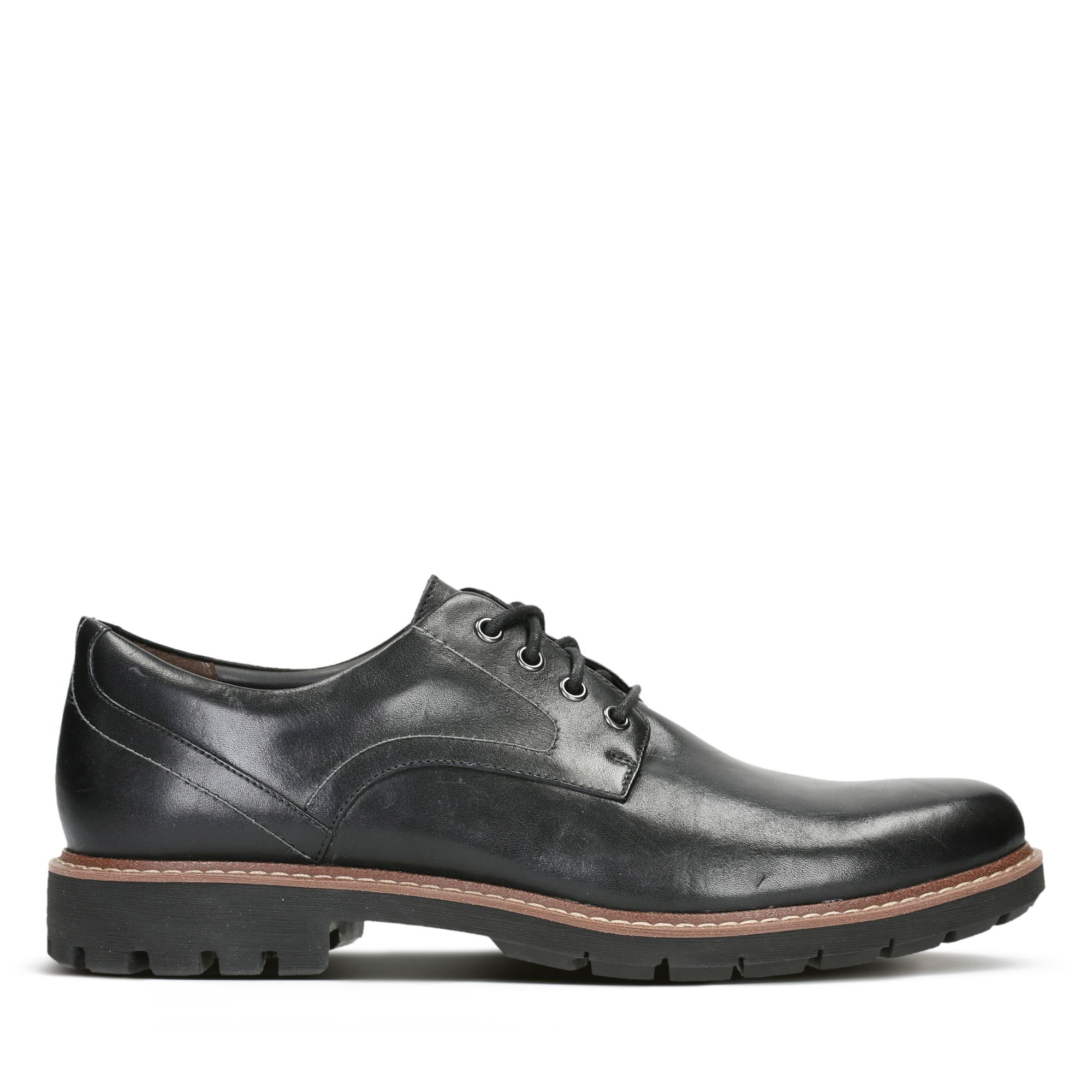 Men  Batcombe Hall Black Leather