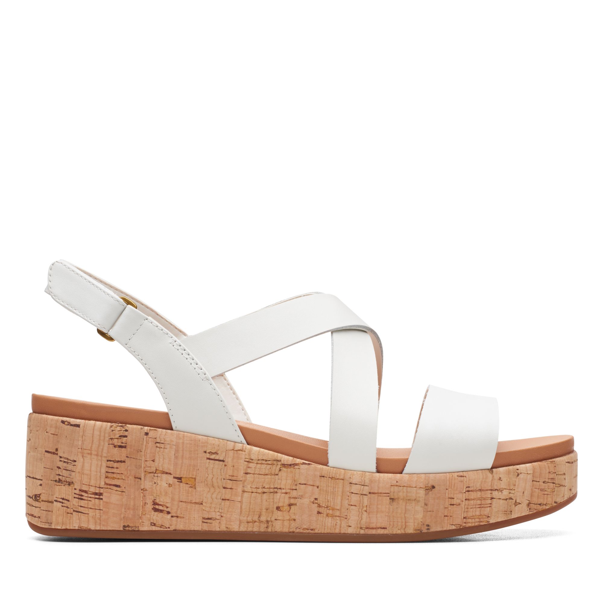 Women Sandals Kimmei Cork White
