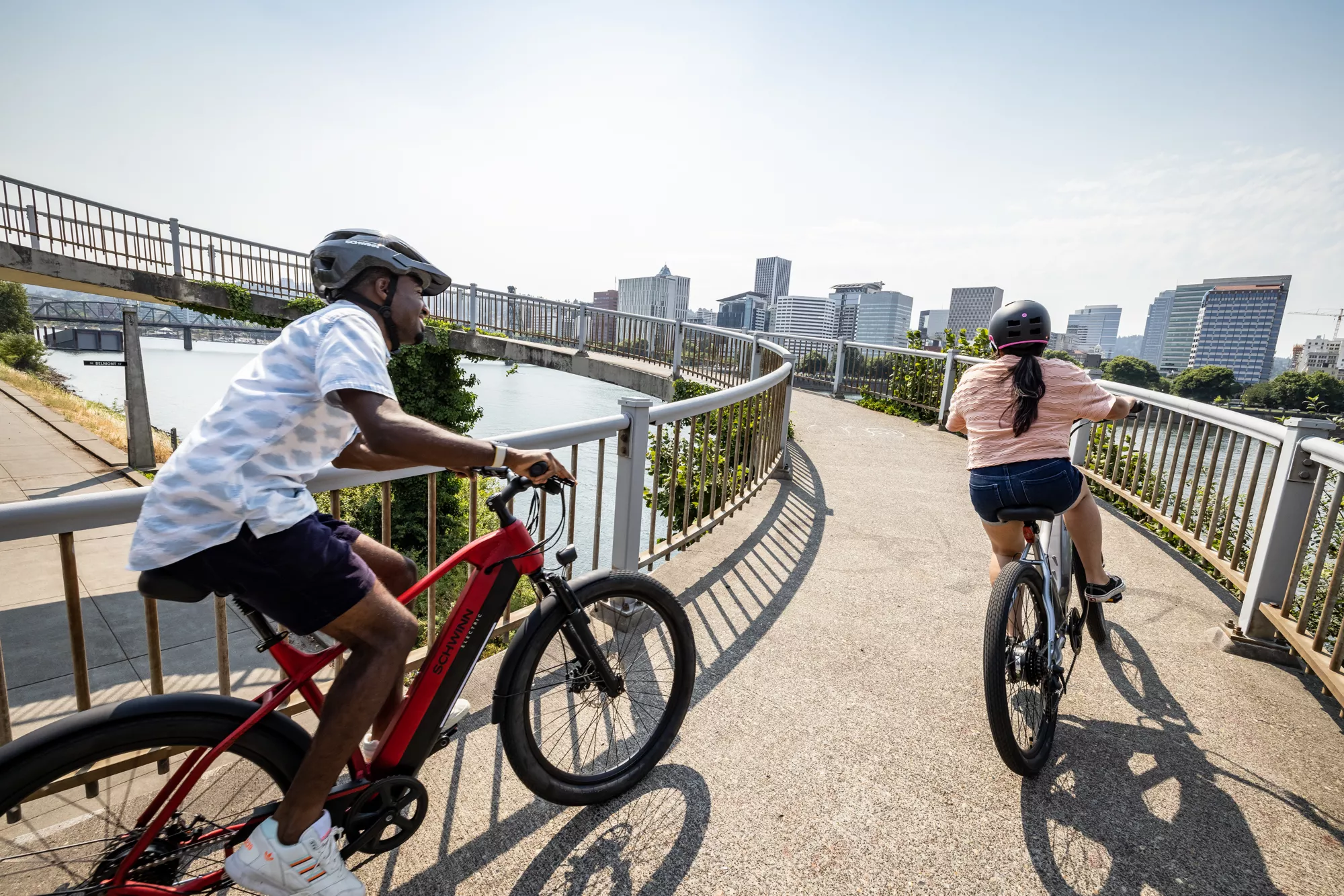 Schwinn Adult Coston 27.5” CE Electric Hybrid Bike