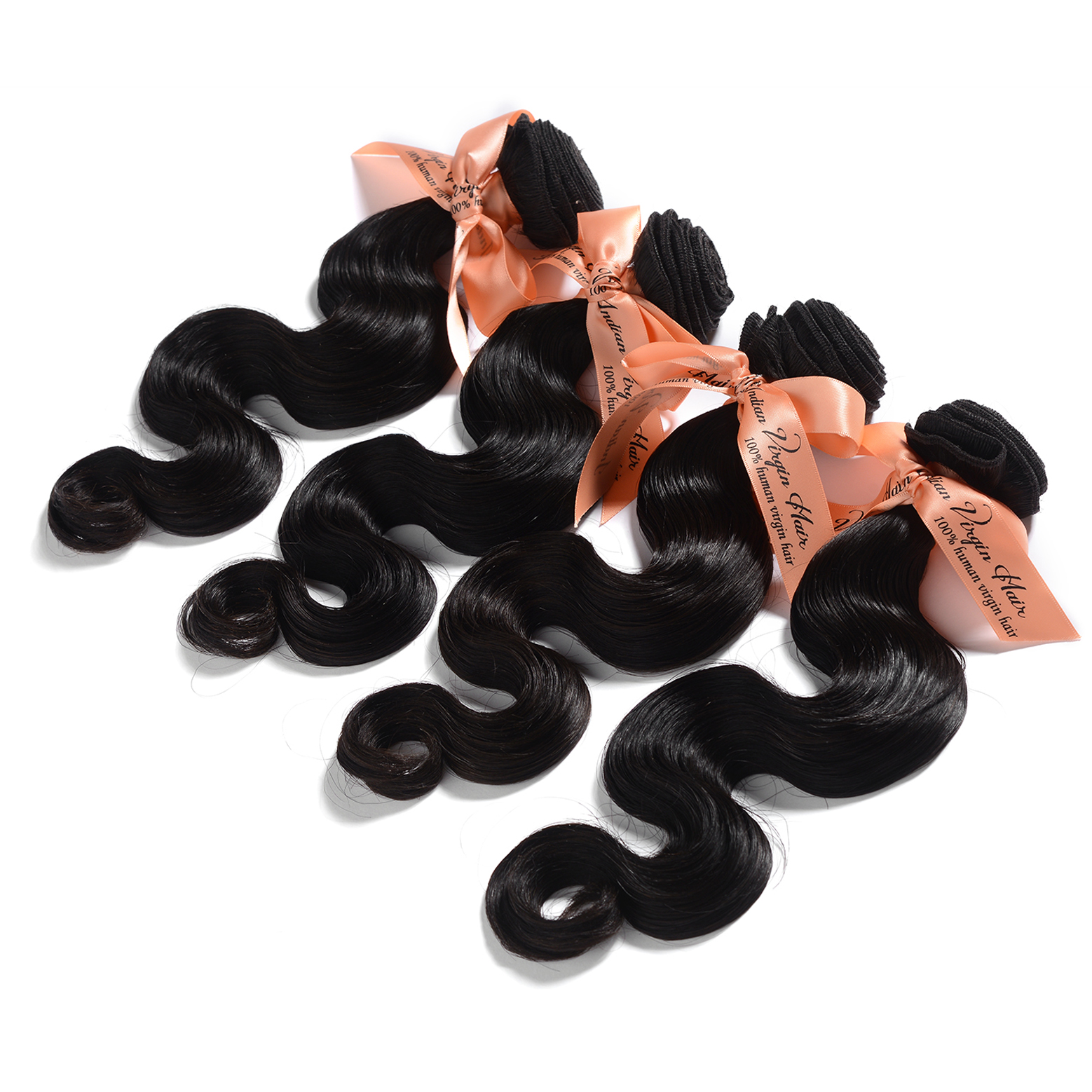 4 Or Mix 4pcs/Lot 8A Grade Indian Virgin Hair Body Wave Weave Natural Color Wholesale Human Hair Wea