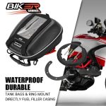 DUCATI Multistrada 1200 1260 950 S DVT V4 Waterproof Motorcycle Saddle Tank Bags w/Ring Mount