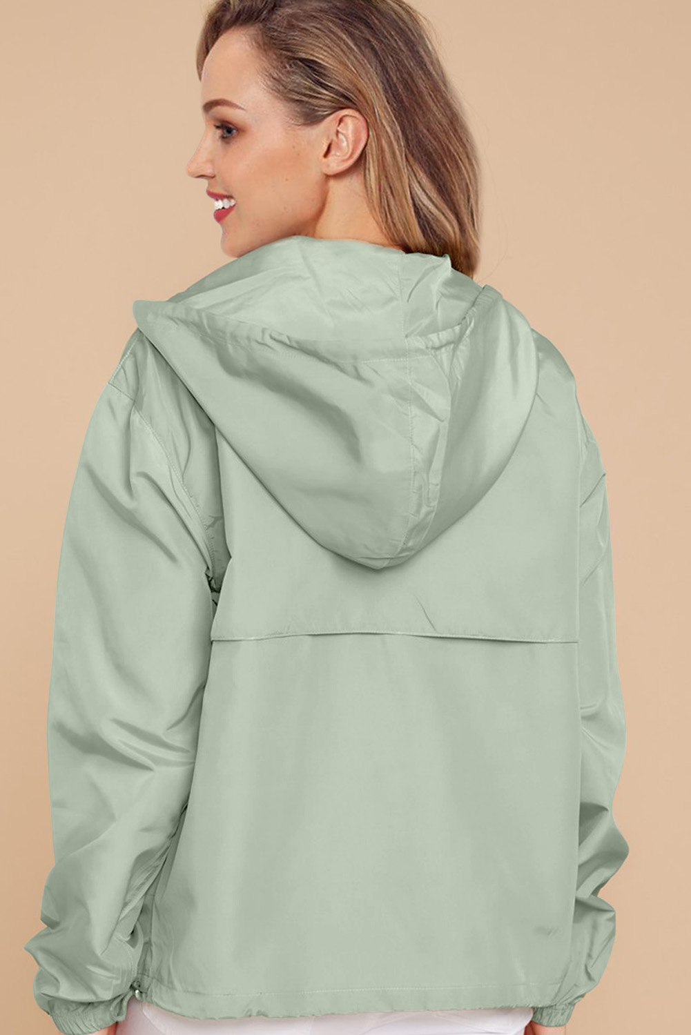 Green Windbreak Jacket