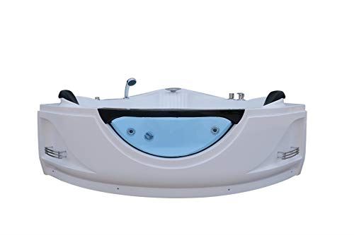EMPV-JT319 Massage Bathtub, 59 Inch, Glossy White