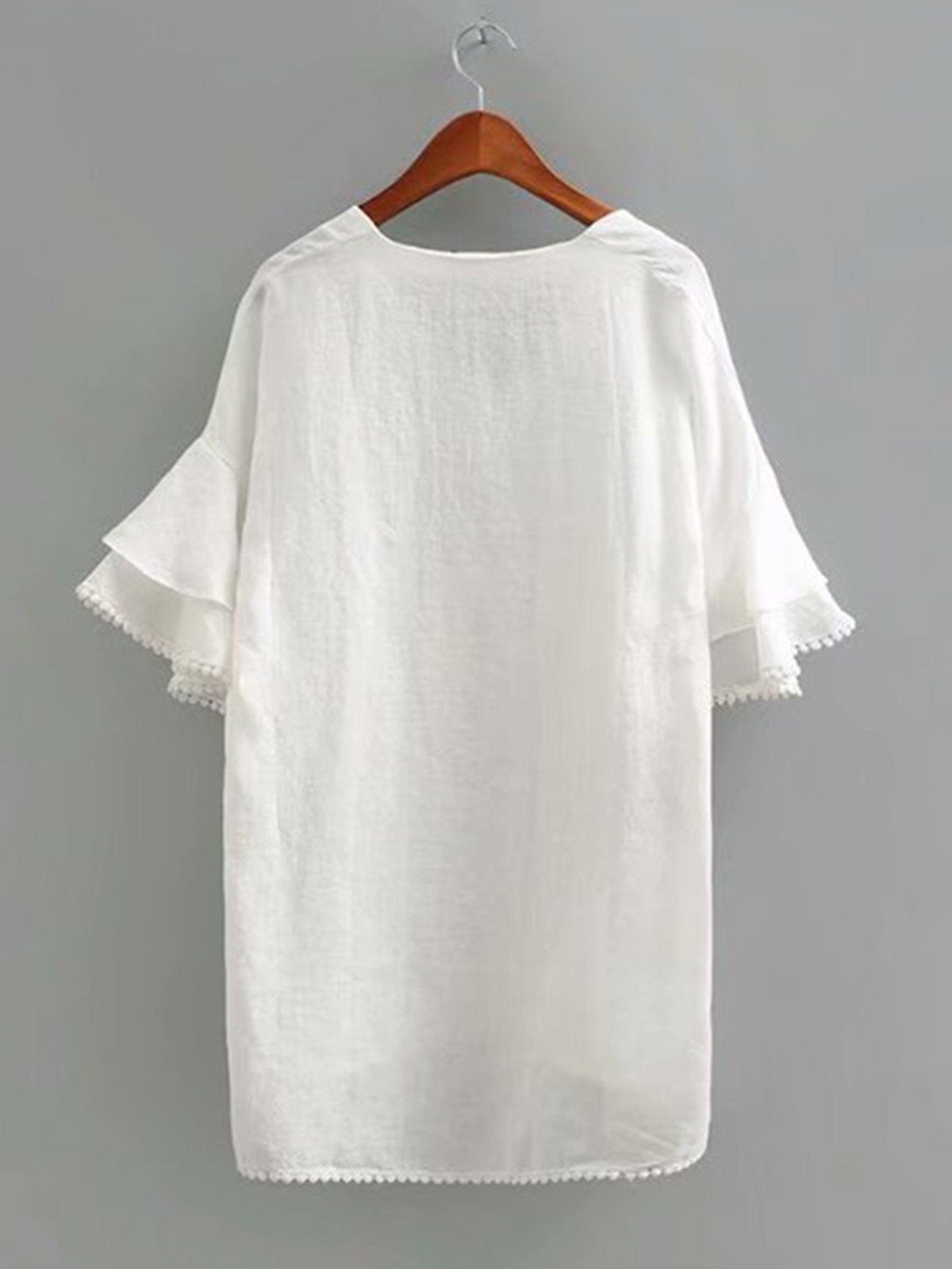 Women Casual Loose Tops Tunic Blouse Shirt