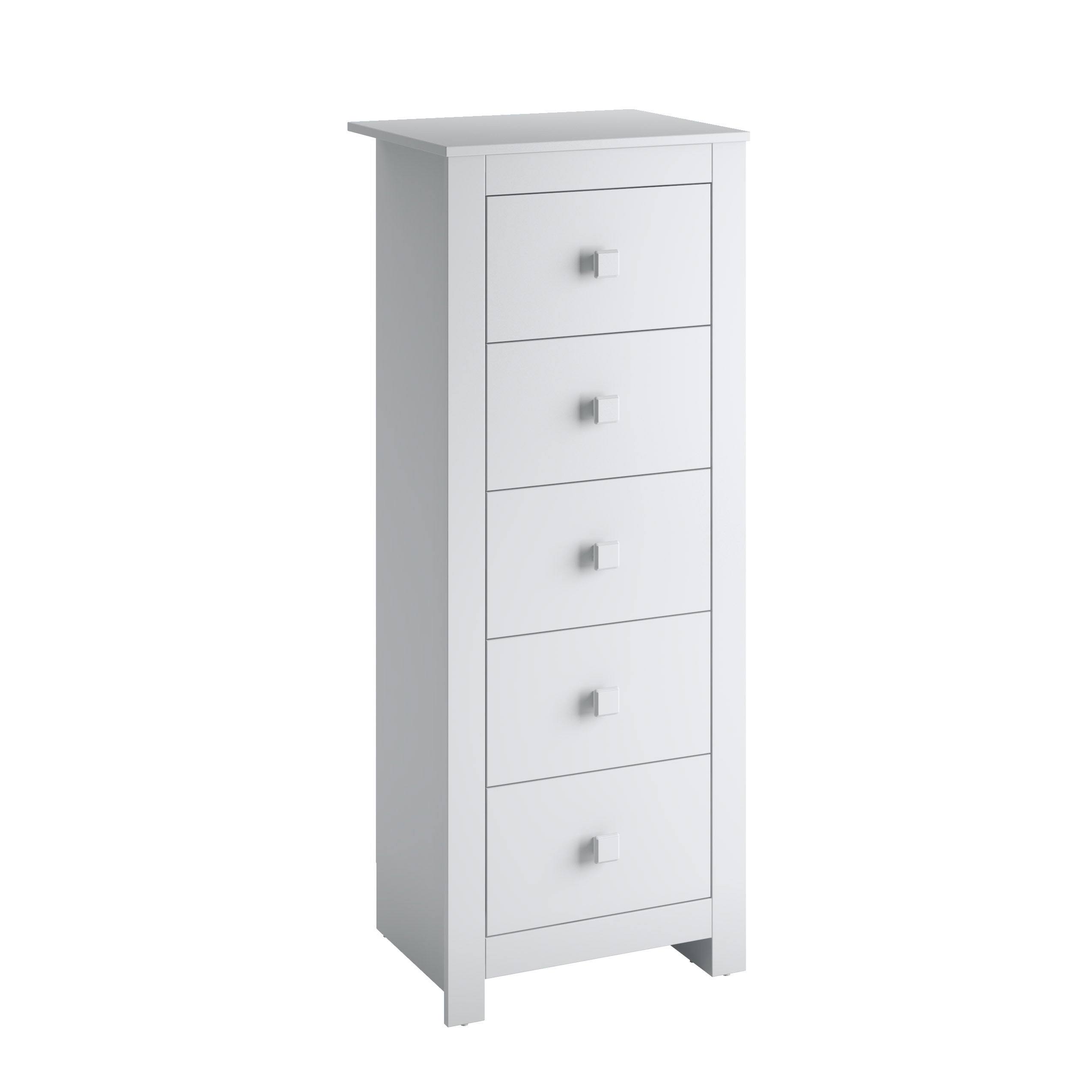 Taylor Olive Christian Chest of Drawers White