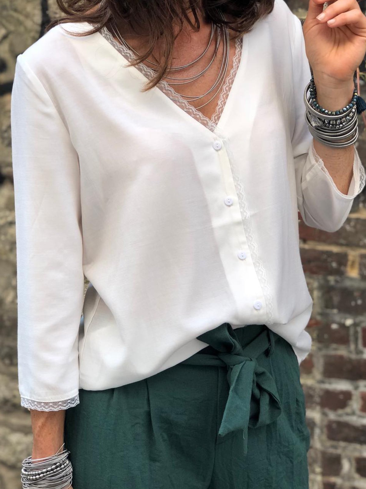 Women Casual Tops Tunic Blouse Shirt