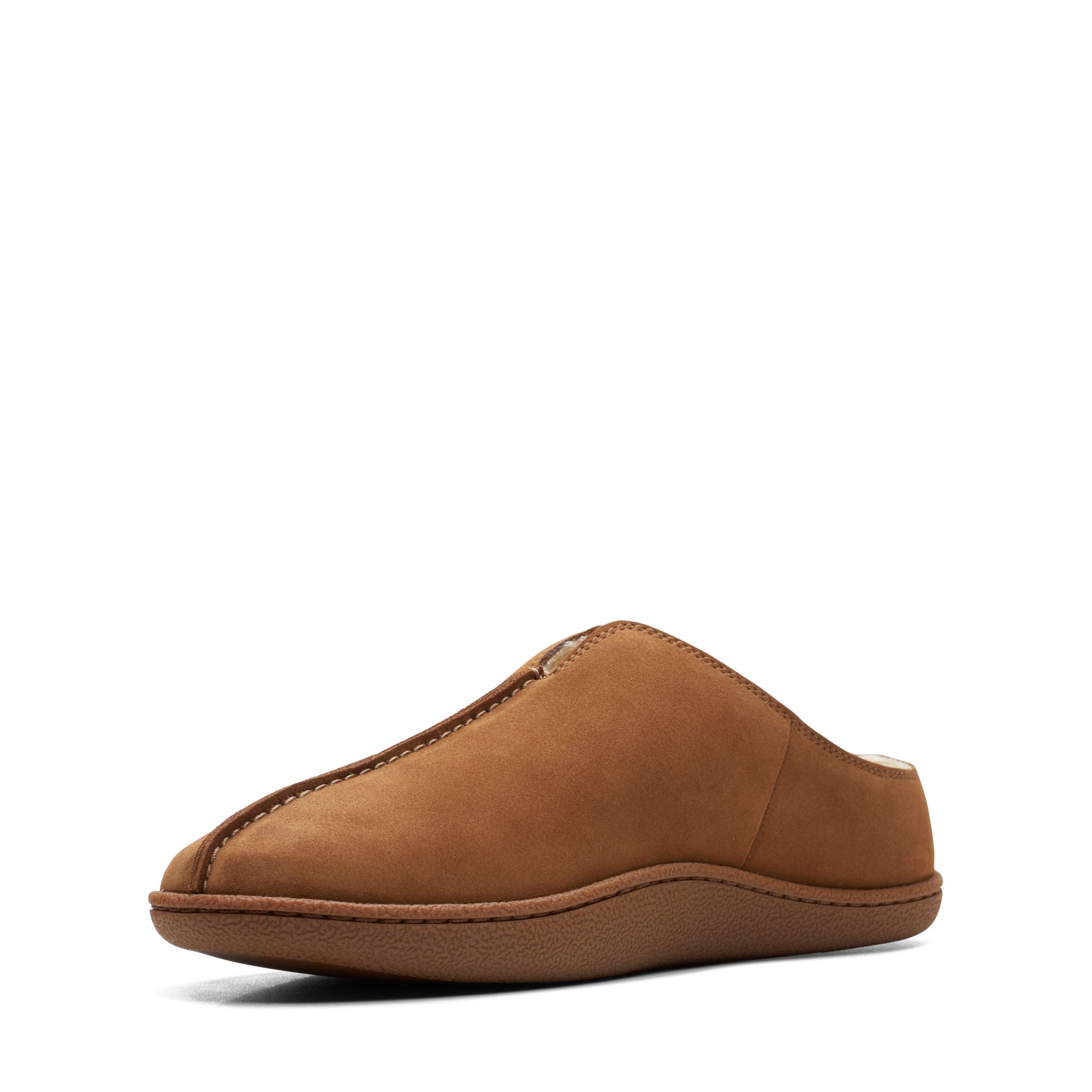 Men  Home Mule Tan Suede