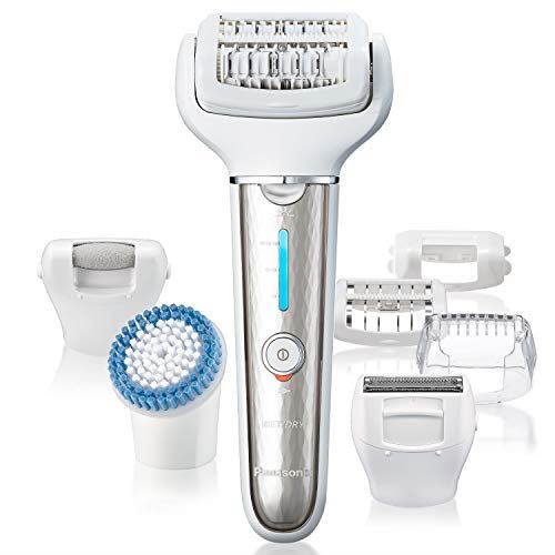 Epilator for Women With 7 Attachments, Gentle Wet/Dry Hair Removal