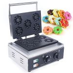 Eapmic Electric Mini Donut Maker Machine Nonstick Commercial Doughnut
