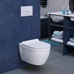 Forever Ivy SM-WT450 Wall Hung Toilet, Glossy White