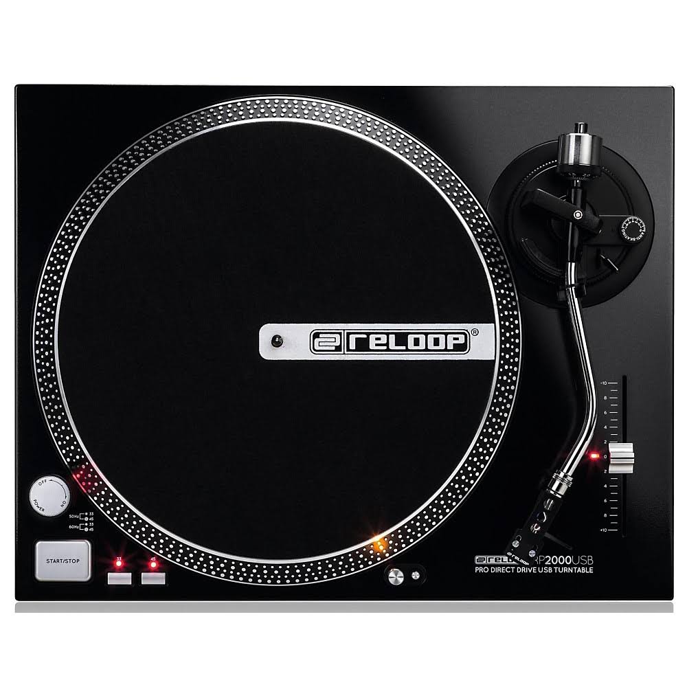 Reloop RP-2000-USB Quartz Controlled Direct Drive Turntable