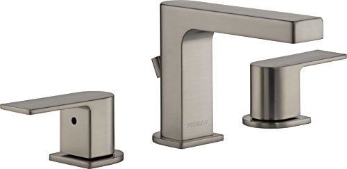 Bathroom Faucet Brushed Nickel, Bathroom Faucet 3 Hole, Bathroom Sink Faucet, Drain Assembly