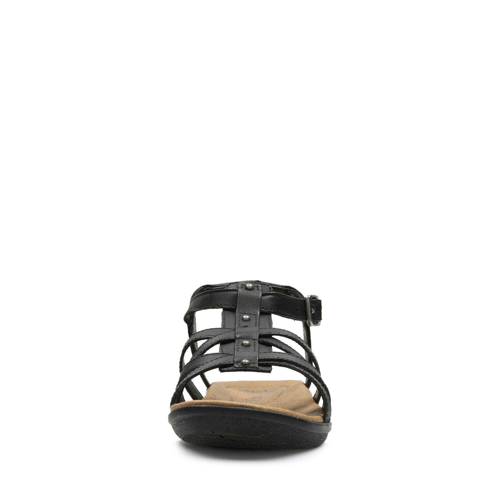 Women Sandals Manilla Bonita Black Leather