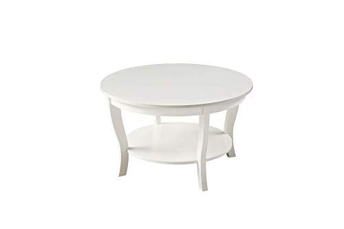 Convenience Concepts American Heritage Round Coffee Table