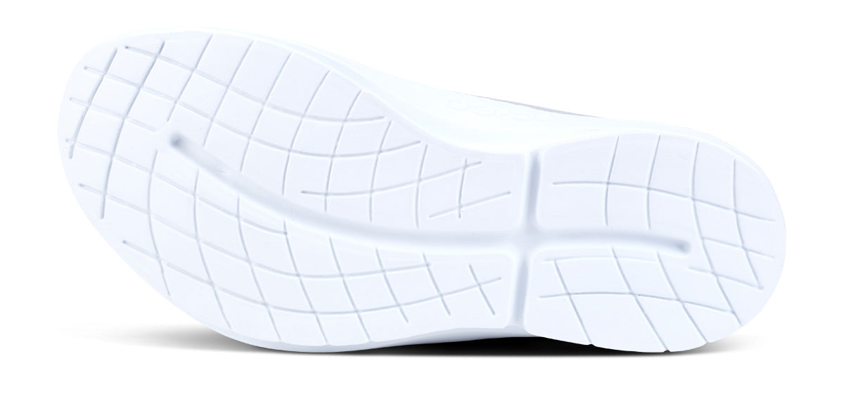 Men's OOmg eeZee Low Shoe - White Gray