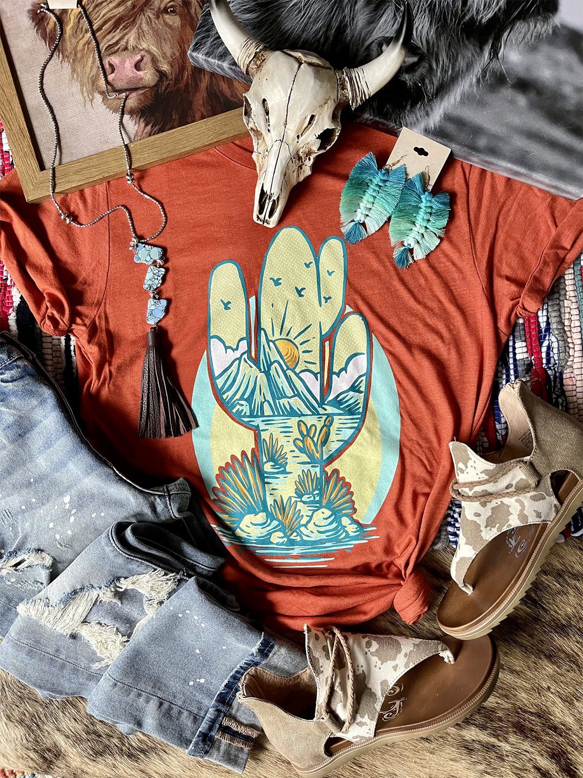 Shift Printed Casual Short Sleeve Shirts & Tops