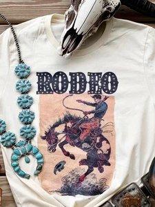 White Short Sleeve Shift Crew Neck Cotton Shirts & Tops