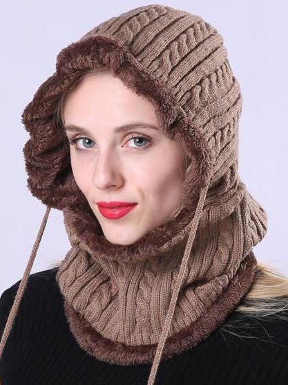 Women Casual Plain KnittedHats