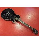 1970s Hondo II LP Custom Electric Guitar. Model HDLP-2B. Black Beauty.