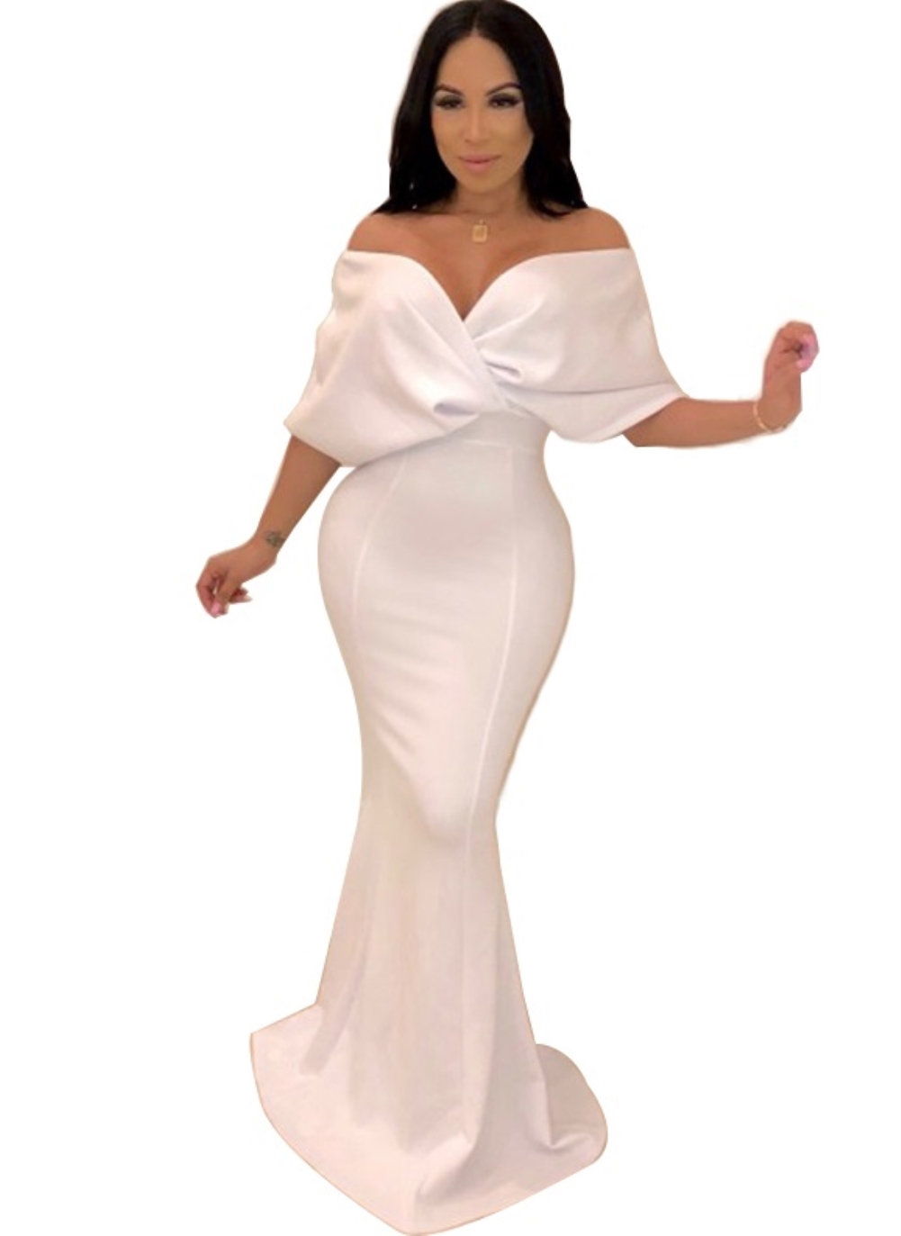 Sexy Sweetheart Plain Mermaid Evening Dress