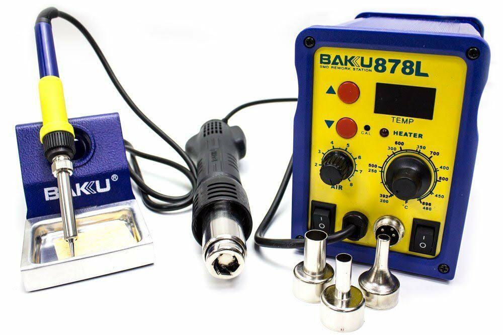 Station Professional Welding Adjustable Air Hot 700W Powerful and Compact