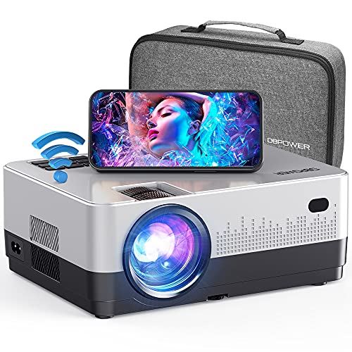 7500L Full HD 1080p Video WiFi Projector with Carry Case /Smart Phone/Laptop
