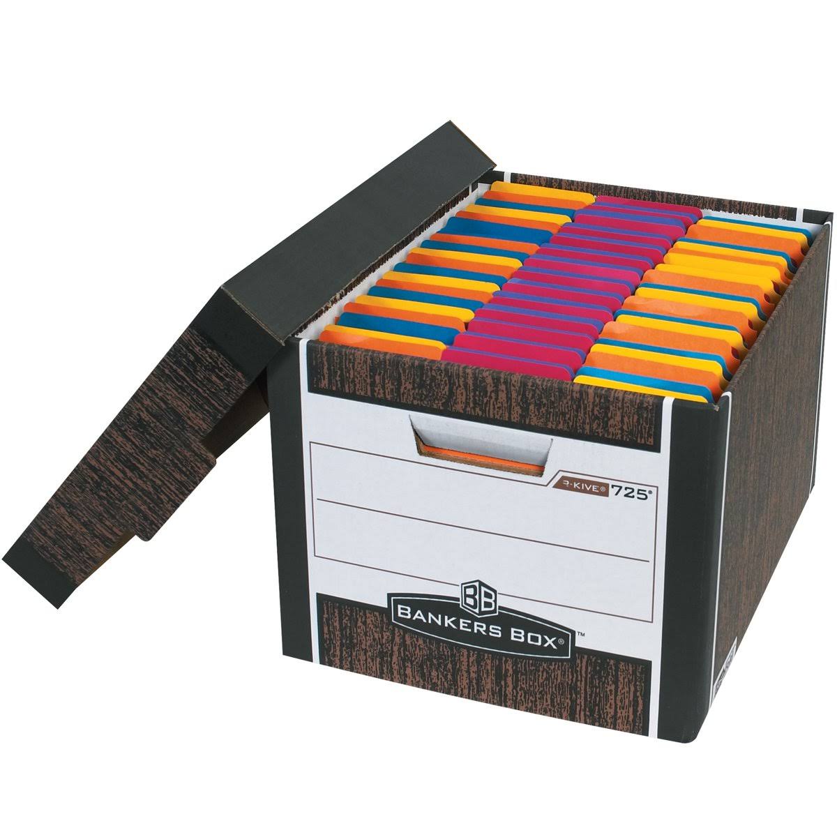 R-Kive File Storage Boxes, 15x22 x 12x22 x 10
