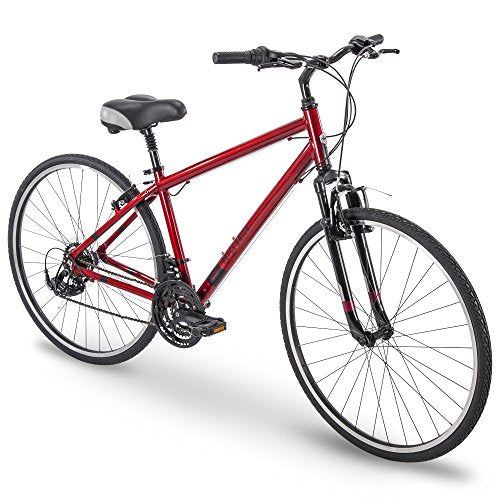 700c RMY Men��s 21-Speed Hybrid Comfort Bike, 17��� Aluminum Frame