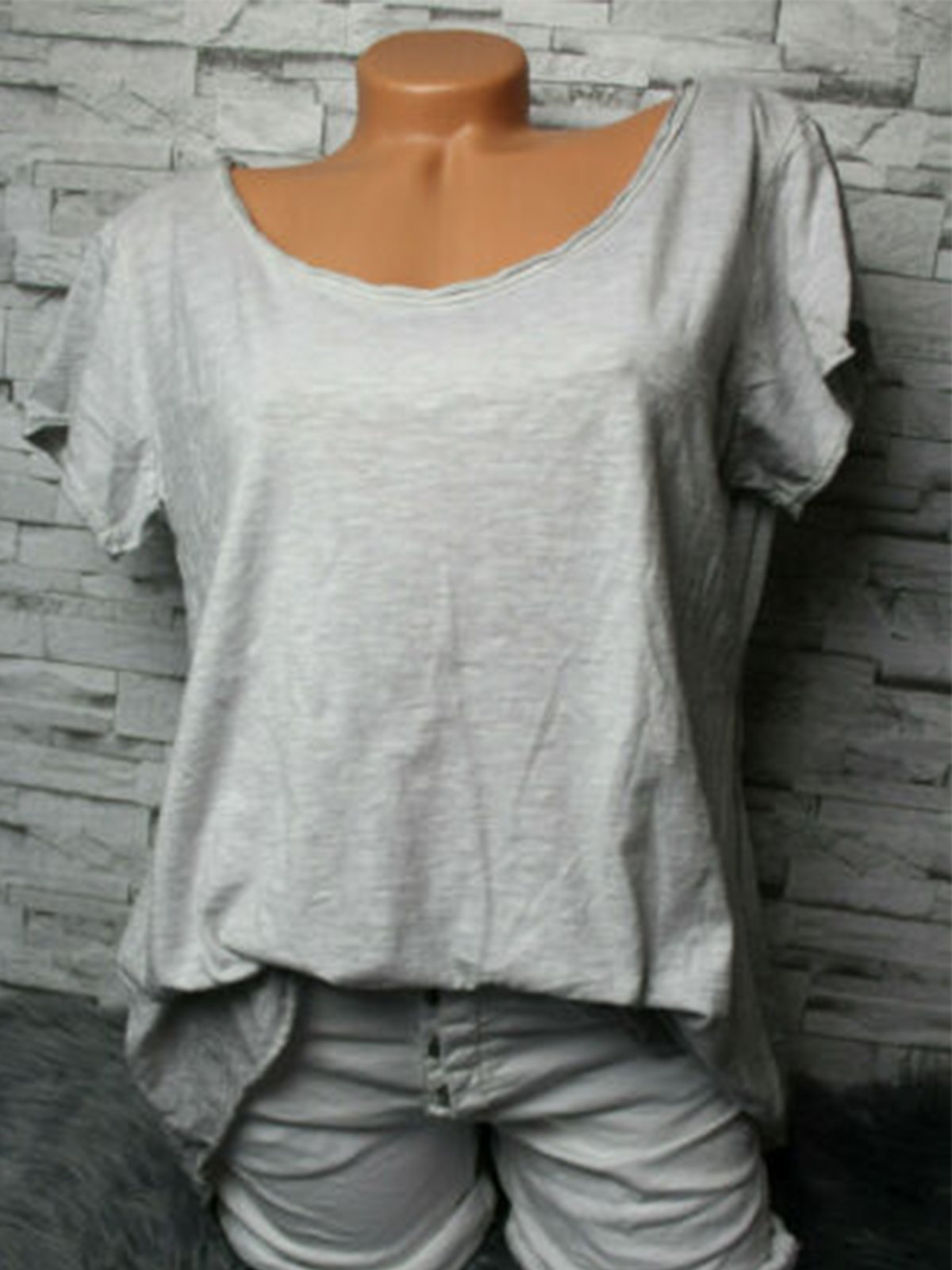 Casual Solid Shirts & Tops