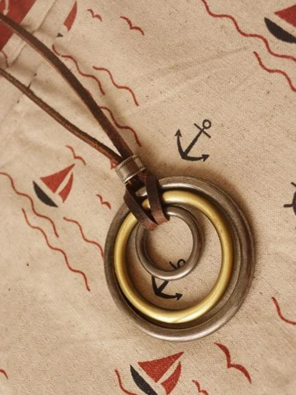 Simple The Size Of The Circle Necklaces