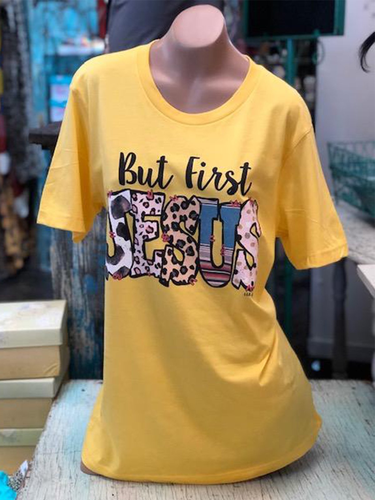 Casual Letter Short Sleeve Printed Shirts & Tops