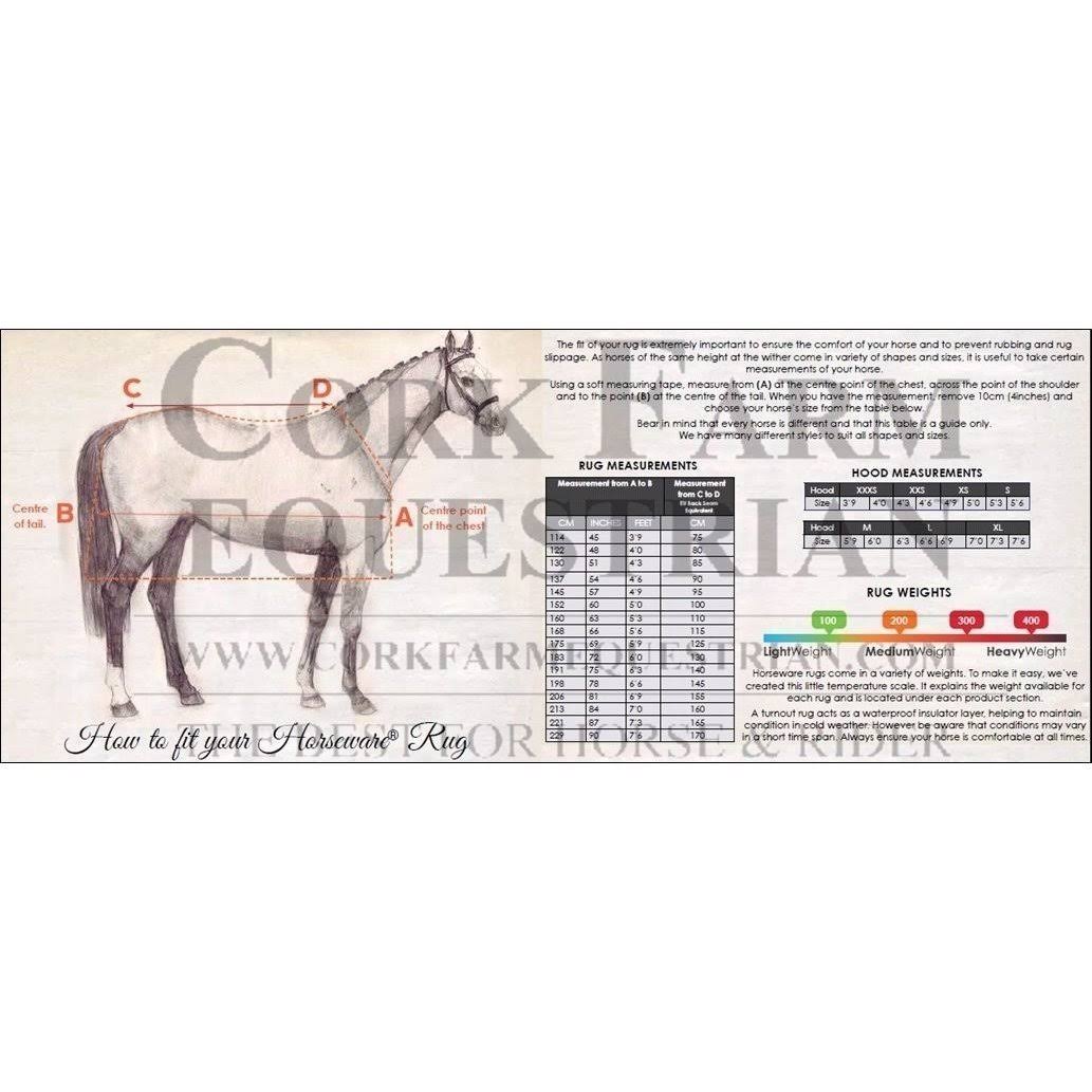 Rambo Optimo Stable Hood 200g