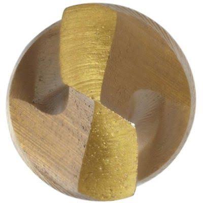 Precision Twist Drill 055927 | 27/64x22 Diameter 7-1/4x22 OAL 135 Degree High Speed Steel Tin Taper Length Drill Bit