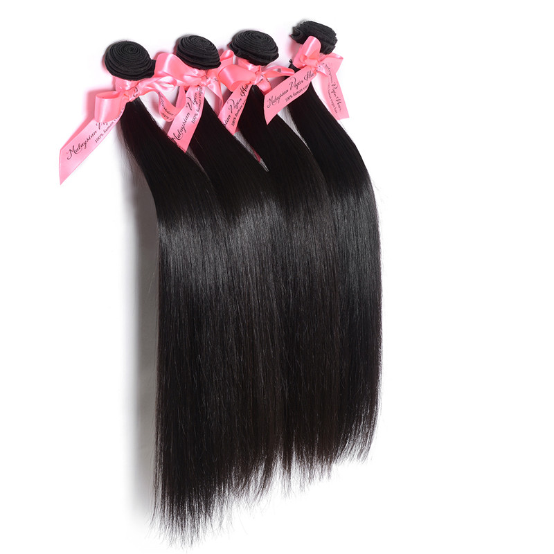 8A Mnprocessed Mocha Hair12 -28  Straight Malaysia Virgin Human Hair Extension Remy Hair Weave whole